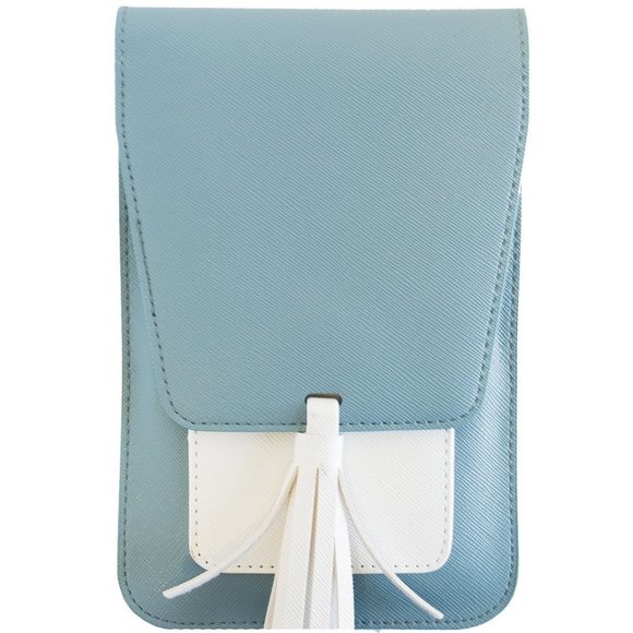 Harper Crossbody - Lht Blue/White ^_^ - Picture 1 of 3